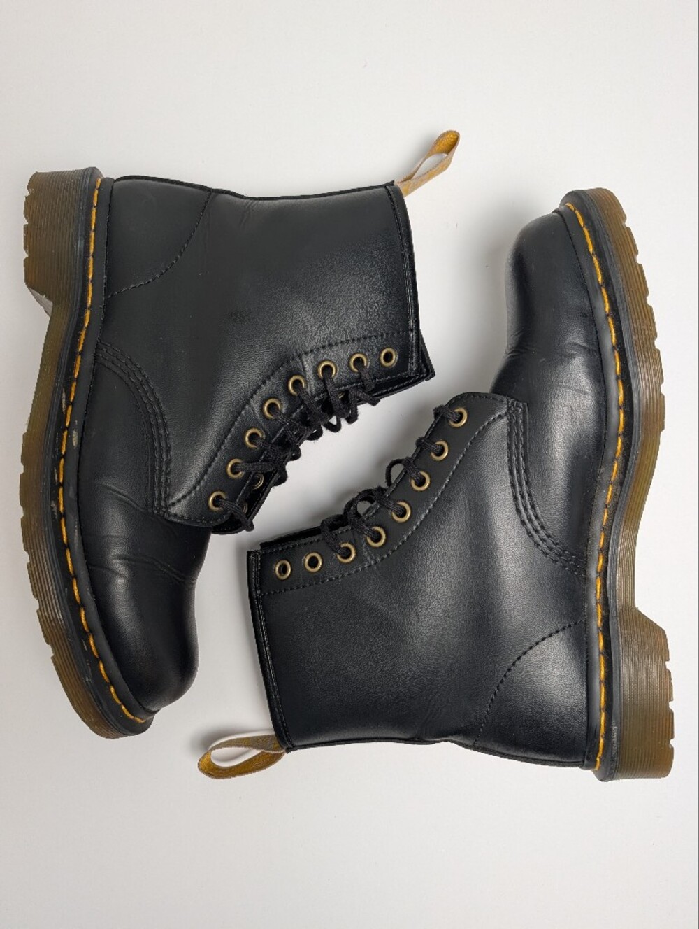 VEGAN 1460 FELIX LACEUP BOOTS Dr. Martens Women's Size 10 Black Combat Grunge
